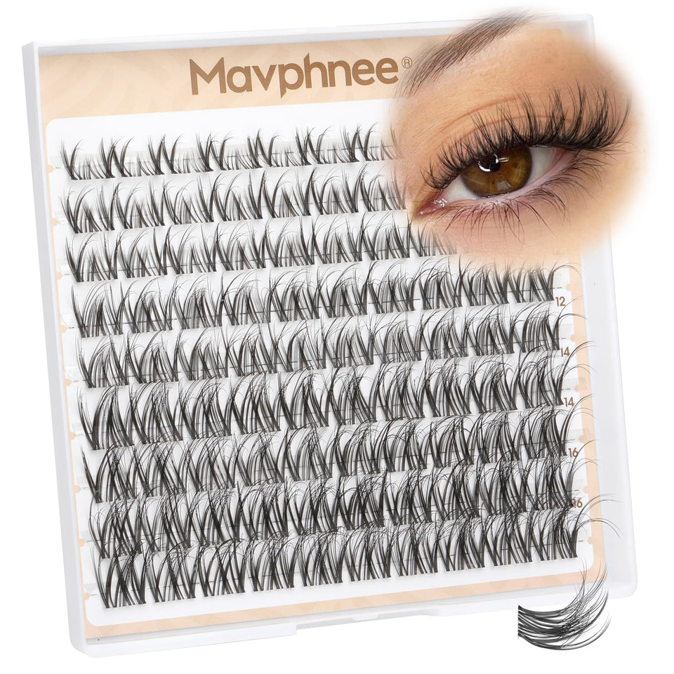 Mavphnee packaging front view showing product and benefit of natural look