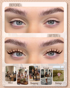 Mavphnee display of 6–14mm gradient lengths for smooth outer flare