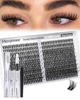 Mavphnee lifestyle model wearing clusters for dramatic evening impact