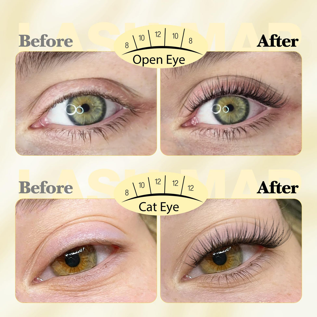 Mavphnee cleaned reusable clusters retaining curl and shape