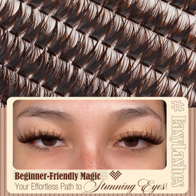 Mavphnee lashes next to ruler showing precise size comparisons
