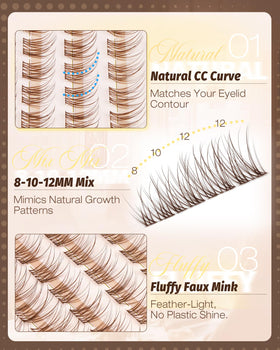 Mavphnee side profile showing lightweight lift and natural-looking curl