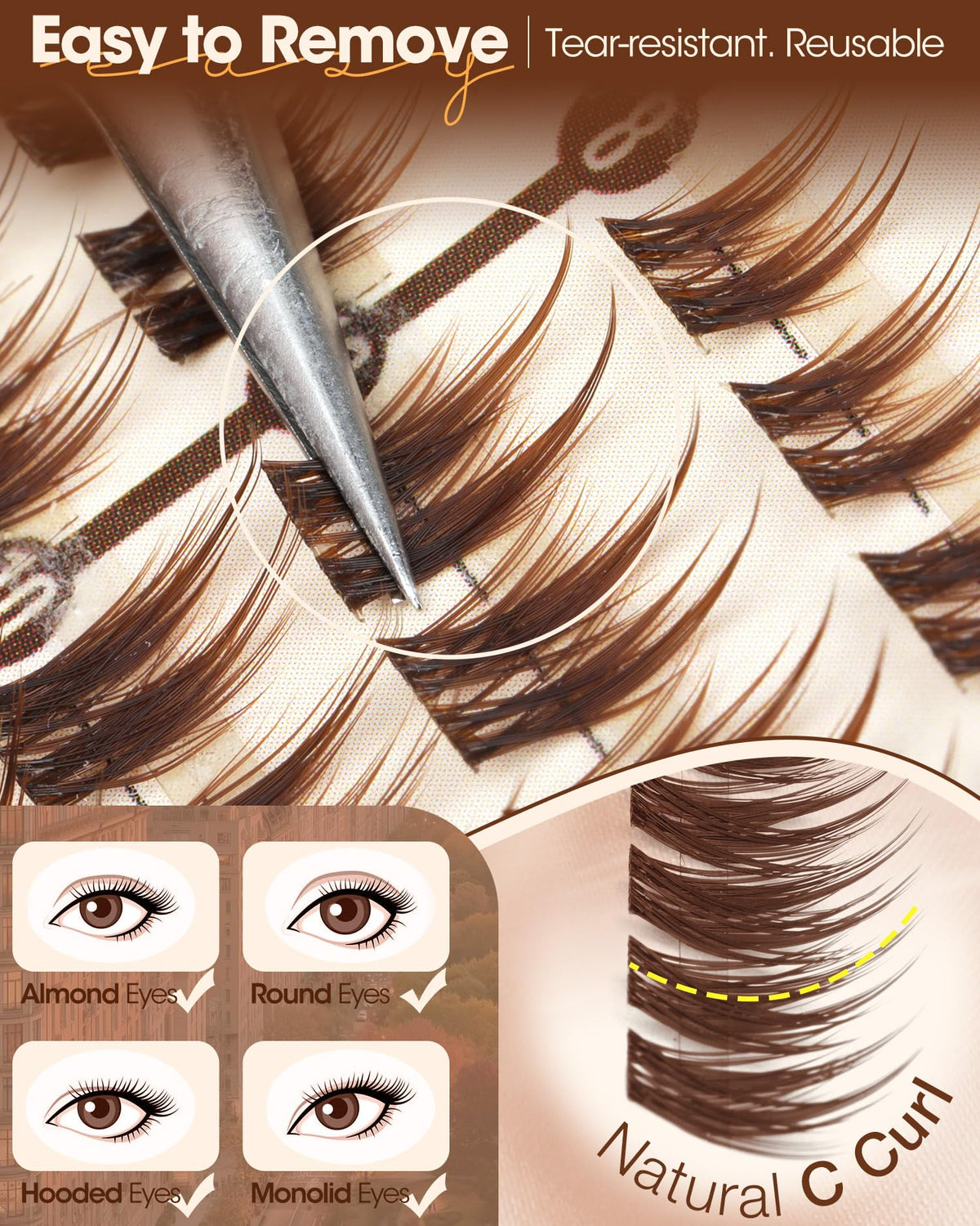 Mavphnee storage tray illustrating reusable lashes and neat organization