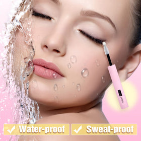 Mavphnee adhesive texture dispensed on finger showing smooth non‑clumping finish