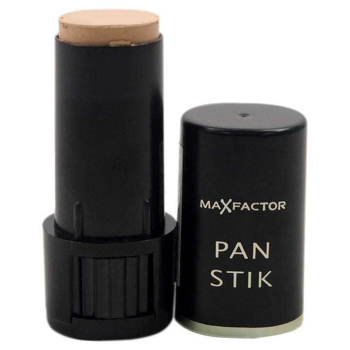 Max Factor Panstik front packaging showing shade No.13 with creamy finish benefit