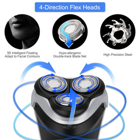 MAX-T close-up of 3D rotary heads showing cutter nets and smooth performance