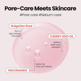 MAXCLINIC in-use removing makeup to show effective cleansing and pore-clearing action