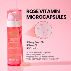 MAXCLINIC size comparison 3.88 fl oz to show travel-friendly compact bottle benefit