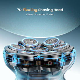 MAXGROOM magnetic head detached for fast cleaning and hygienic maintenance