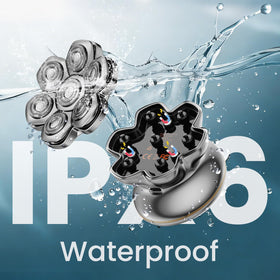 MAXGROOM held in hand to show compact size and travel-friendly convenience