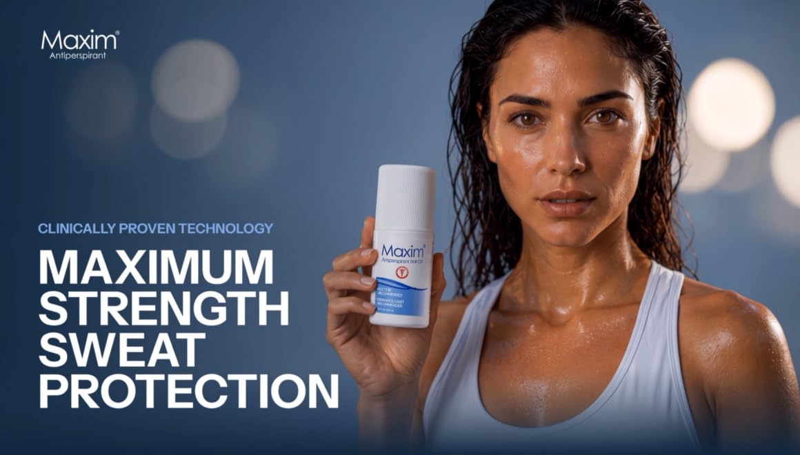 MAXIM product label showing 15% aluminum chloride ingredient information