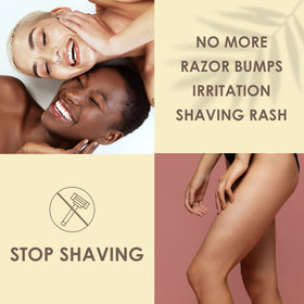 Maxpearl on bathroom vanity with tools, suggests convenient at-home spa results