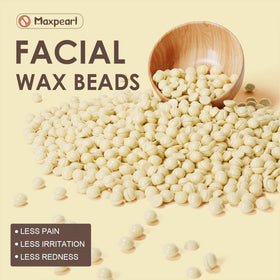 Maxpearl melted wax on spoon, demonstrates creamy melt and easy application
