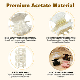 Maxwhale product label with measurements, clear size information benefit