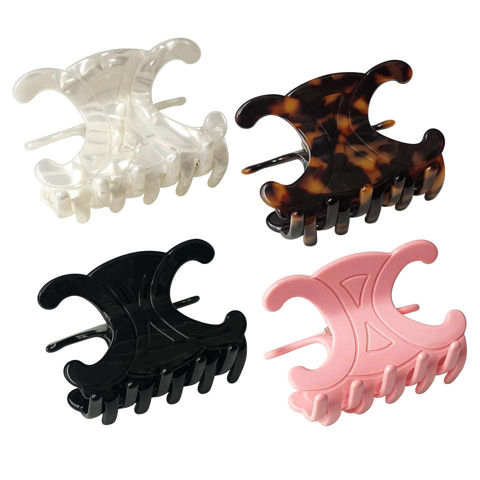 Maxwhale front packaging showing four butterfly clips, stylish and ready to gift