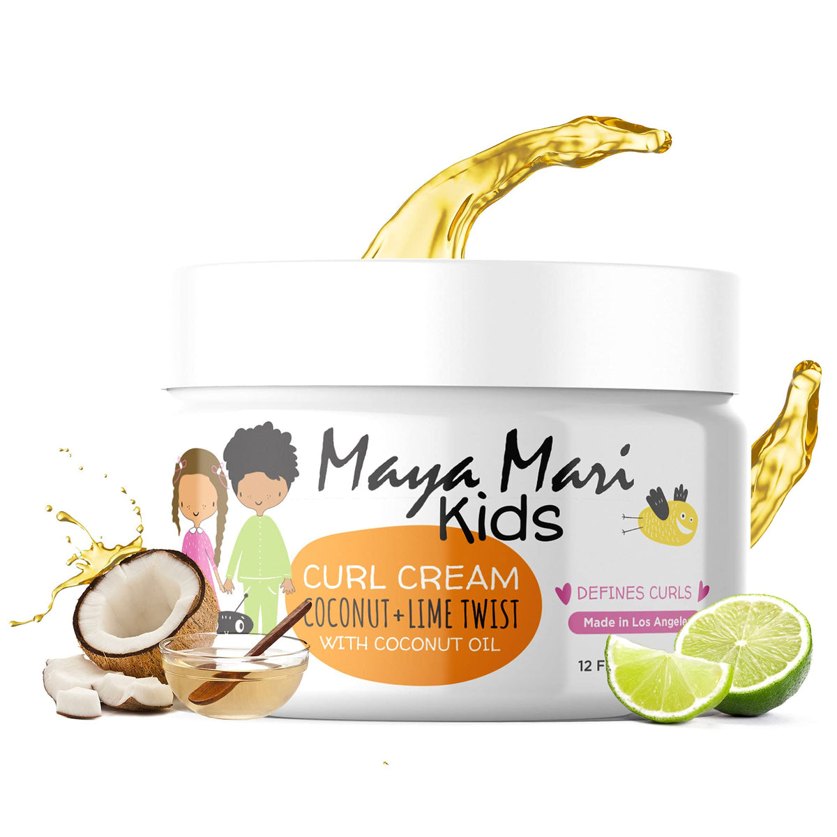 MAYA MARI front packaging showing product and playful label for easy identification