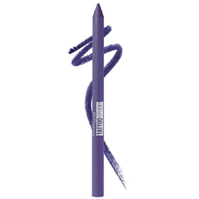Maybelline pencil front packaging showing amethyst shade and brand