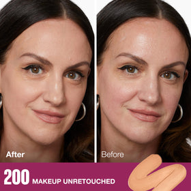 Maybelline close-up of micro-corrector sponge applicator delivering smooth, even blending benefit