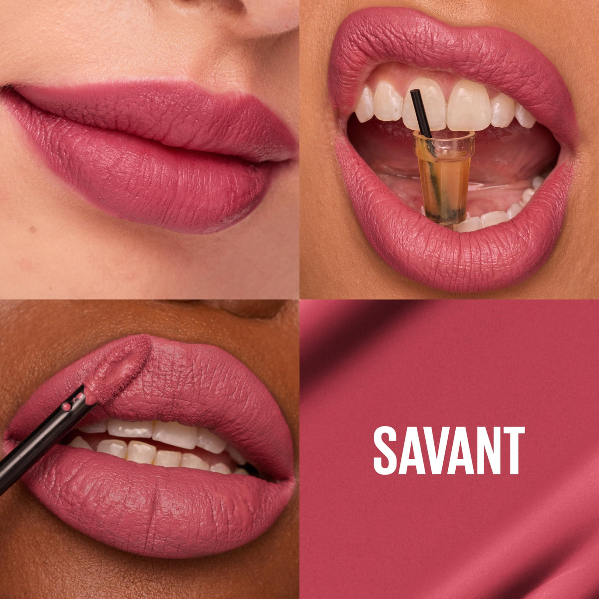 Maybelline arrow applicator close-up demonstrating precise tip for accurate lip lining