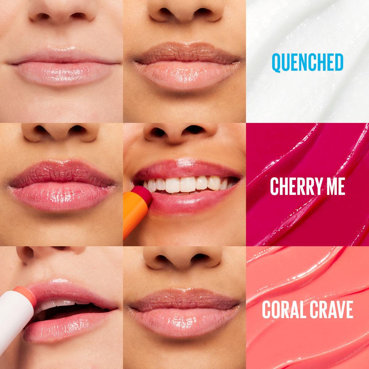 MAYBELLINE balm held in hand to show true size and travel-friendly convenience