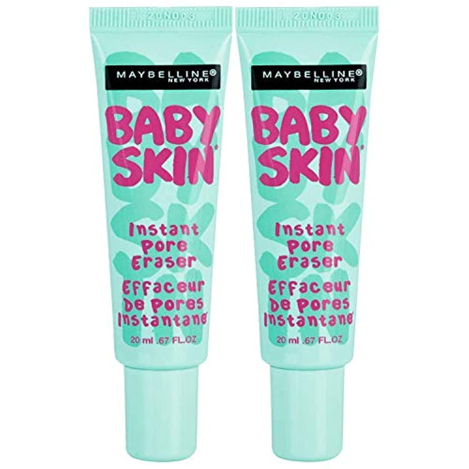 Maybelline Baby Skin front packaging showing clear primer and branding benefits