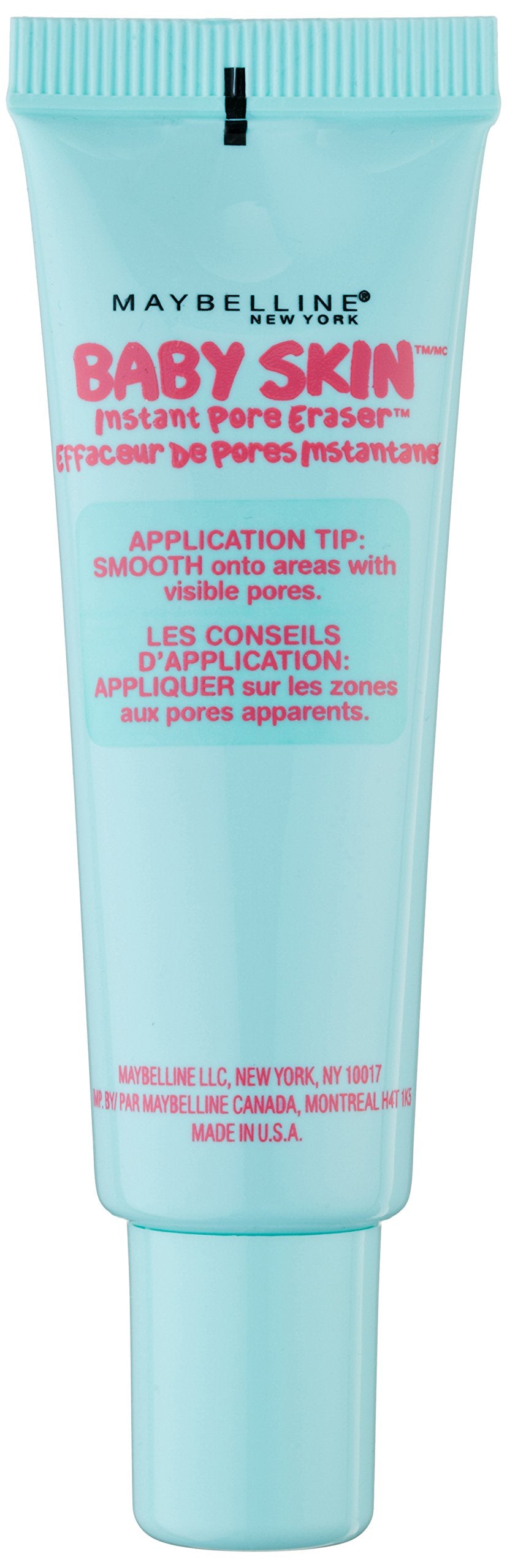 MAYBELLINE Baby Skin texture close-up creamy primer blurs pores