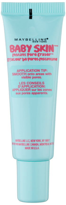 MAYBELLINE Baby Skin texture close-up creamy primer blurs pores
