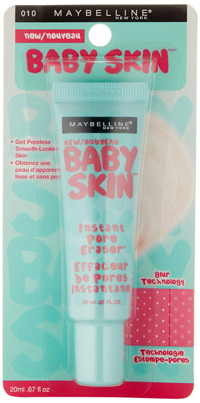 Maybelline Baby Skin texture close-up illustrating lightweight matte finish