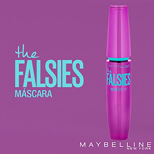 Maybelline back label detail showing product info and waterproof benefit