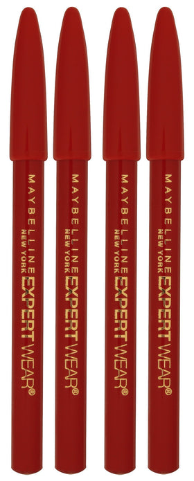 Maybelline close-up of sharpened wood pencil tip showing precision and control