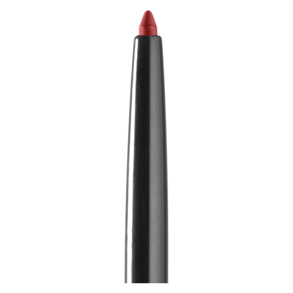 MAYBELLINE lip liner applied on lips demonstrating smooth creamy coverage and no-feather benefit