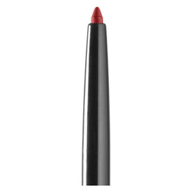 MAYBELLINE lip liner applied on lips demonstrating smooth creamy coverage and no-feather benefit