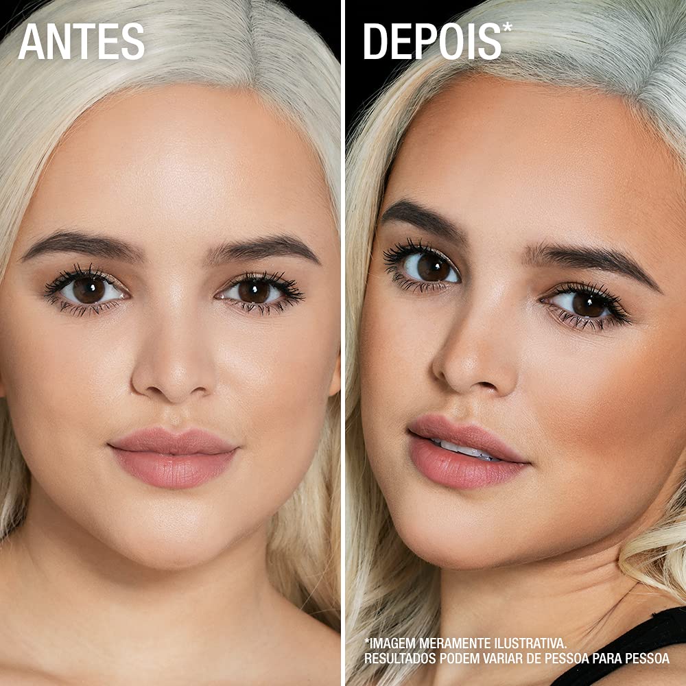 Maybelline close-up of powder texture showing micro-milled smooth finish
