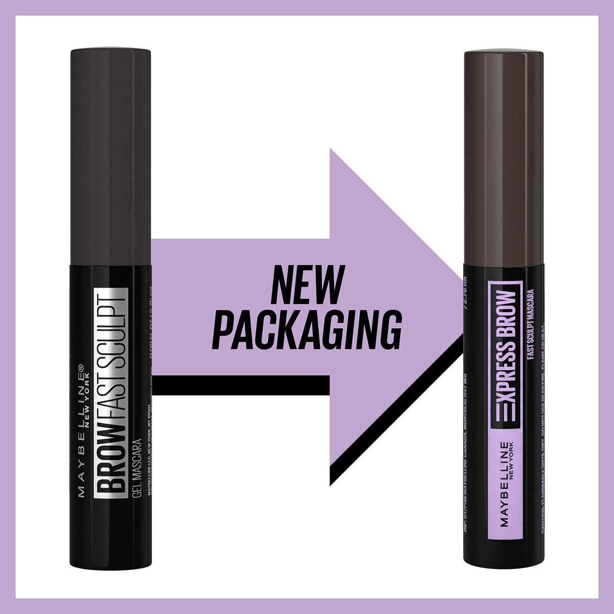 Maybelline open wand detail showing applicator design for targeted shaping benefit