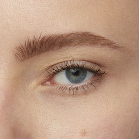 Maybelline Brow Tattoo before and after showing fuller, natural-looking brow definition