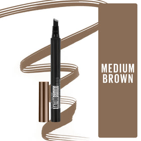 Maybelline close-up of multi-prong tip demonstrating precise strokes