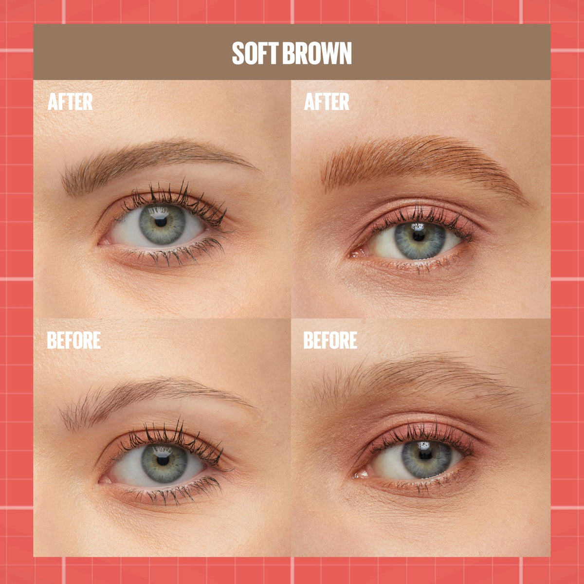 Maybelline Build-A-Brow compact size in hand illustrating portable brow shaping on-the-go