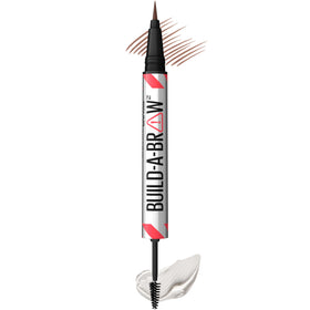 Maybelline Build-A-Brow front packaging showing shade and benefit