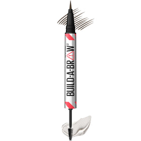 MAYBELLINE front packaging showing dual-ended brow tool and benefits