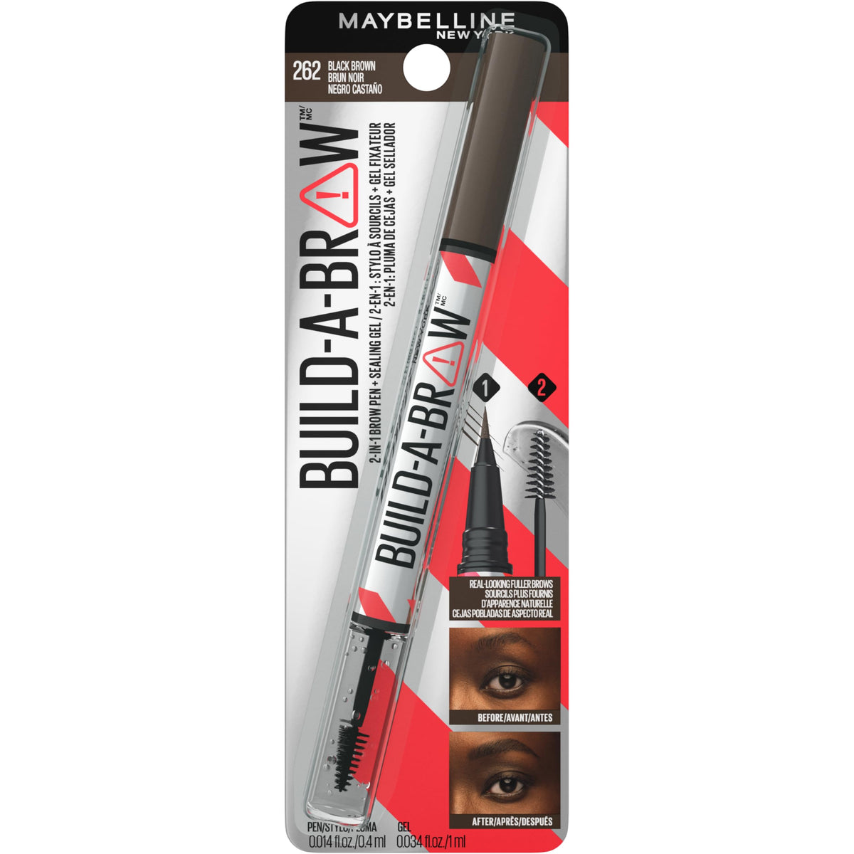 MAYBELLINE applying product in mirror for quick everyday styling