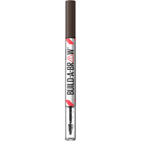 Maybelline Build-A-Brow applied in front of mirror for easy everyday styling