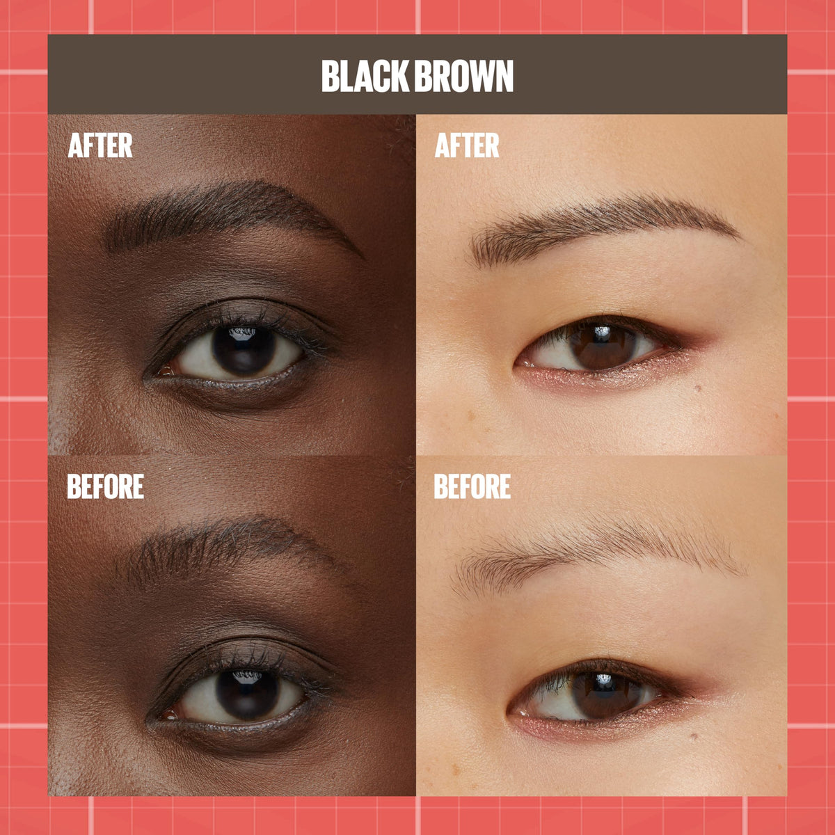 MAYBELLINE pigment swatches on skin demonstrating shade intensity