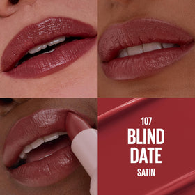 MAYBELLINE bullet close-up highlighting smooth tip and precise application control