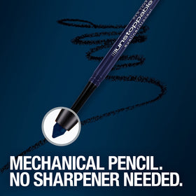 MAYBELLINE pencils inside a makeup bag showing dual-pack practical backup benefit
