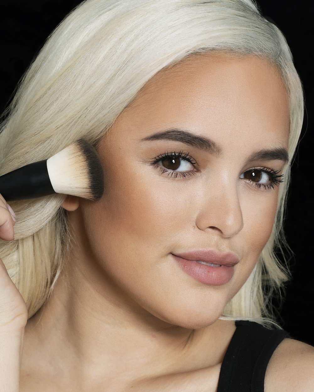 Maybelline City Bronzer in makeup bag on vanity highlighting everyday convenience benefit