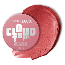 Maybelline Cloudtopia front jar showing packaging and shade name for quick selection