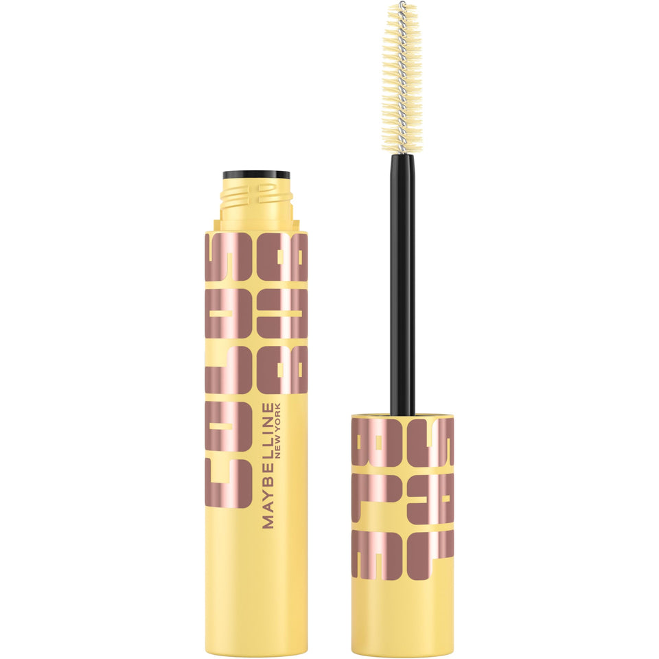 Maybelline Colossal Bubble front packaging showing Very Black shade and bold impact
