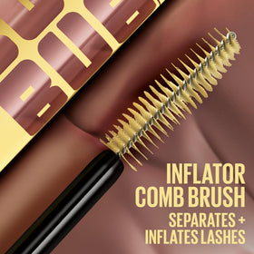 Maybelline Colossal Bubble lifestyle image applying for natural bold lashes