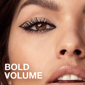 MAYBELLINE Colossal duo box display highlighting two-tube savings and packaging
