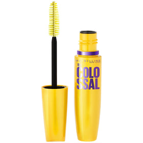 Maybelline front packaging showing Glam Black tube and branding for instant volume